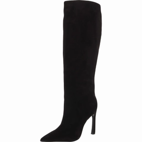 Cate Curve Womens Solid Nubuck Knee-High Boots Comfortable Womens Boots low price