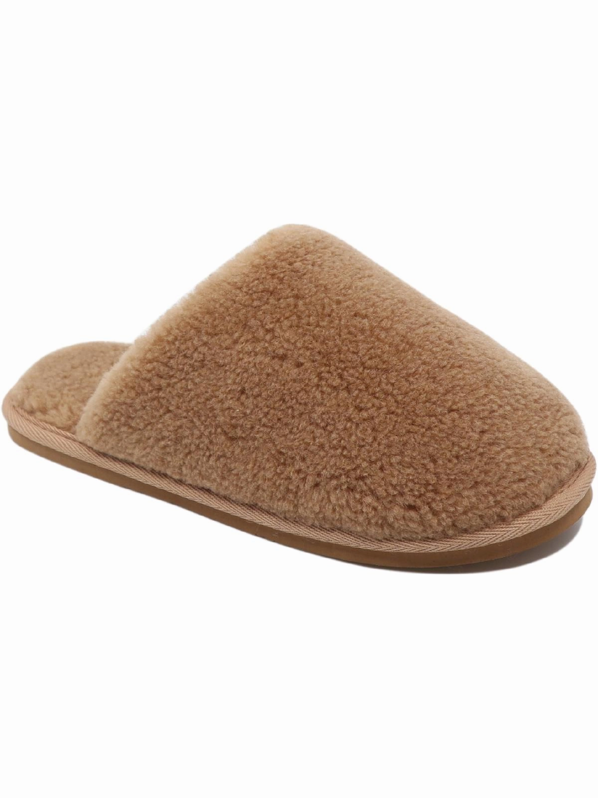 Cecil Womens Faux Fur Wool Blend Slide Slippers Cozy Womens Slippers discount