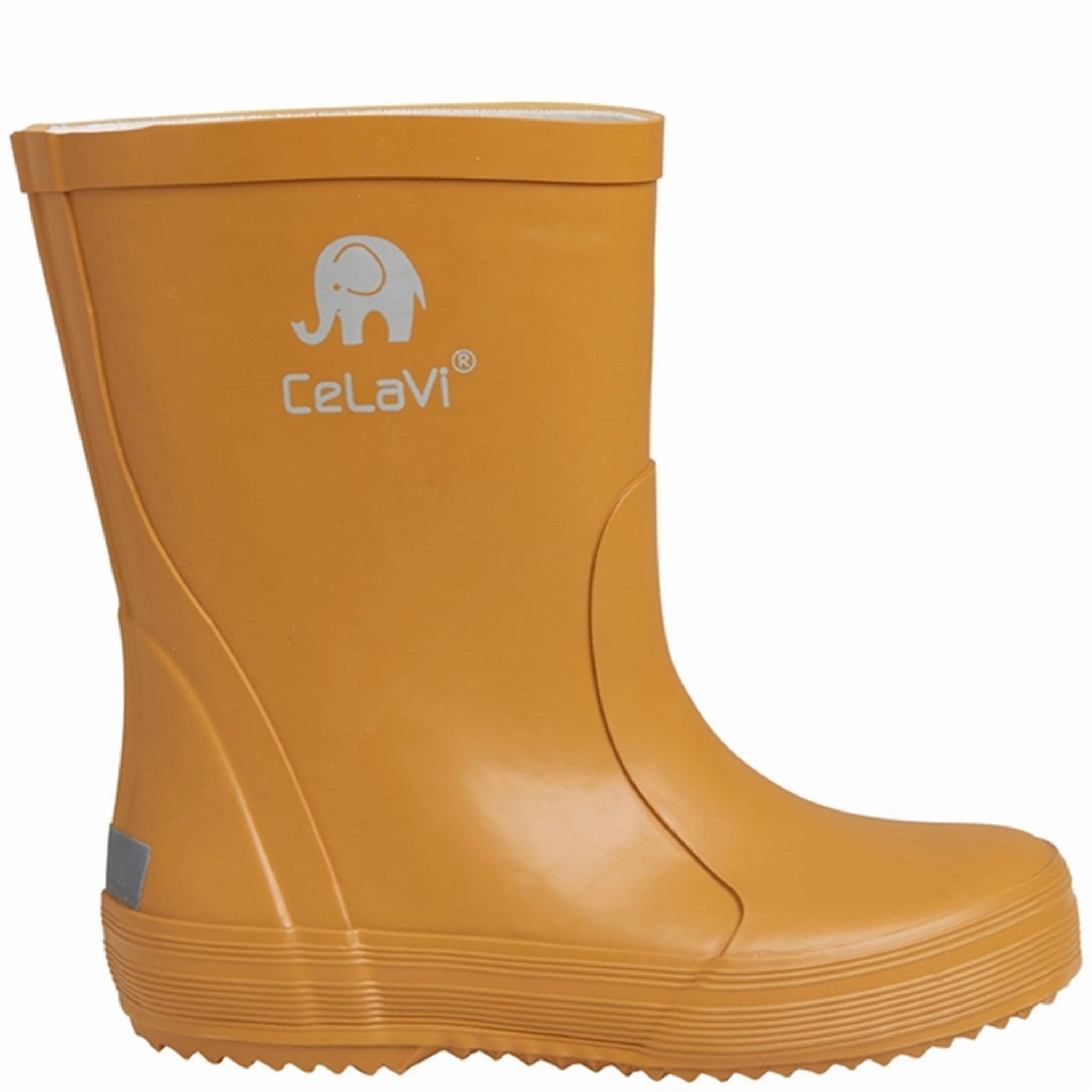 CeLaVi Basic Wellies Boot Buckthorn Brown Kids Rain Boots with free shipping