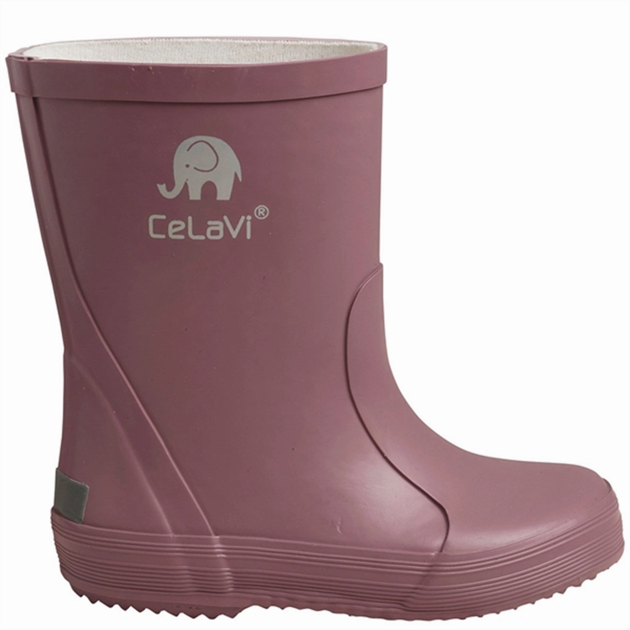 CeLaVi Basic Wellies Boot Rose Brown Kids Rain Boots with free shipping