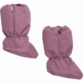 CeLaVi Footies Mellow Mauve Winter Kids Overshoes on clearance