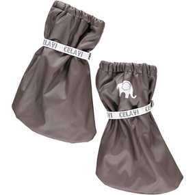 CeLaVi PU Footies Grey Kids Overshoes Spring/Autumn sale