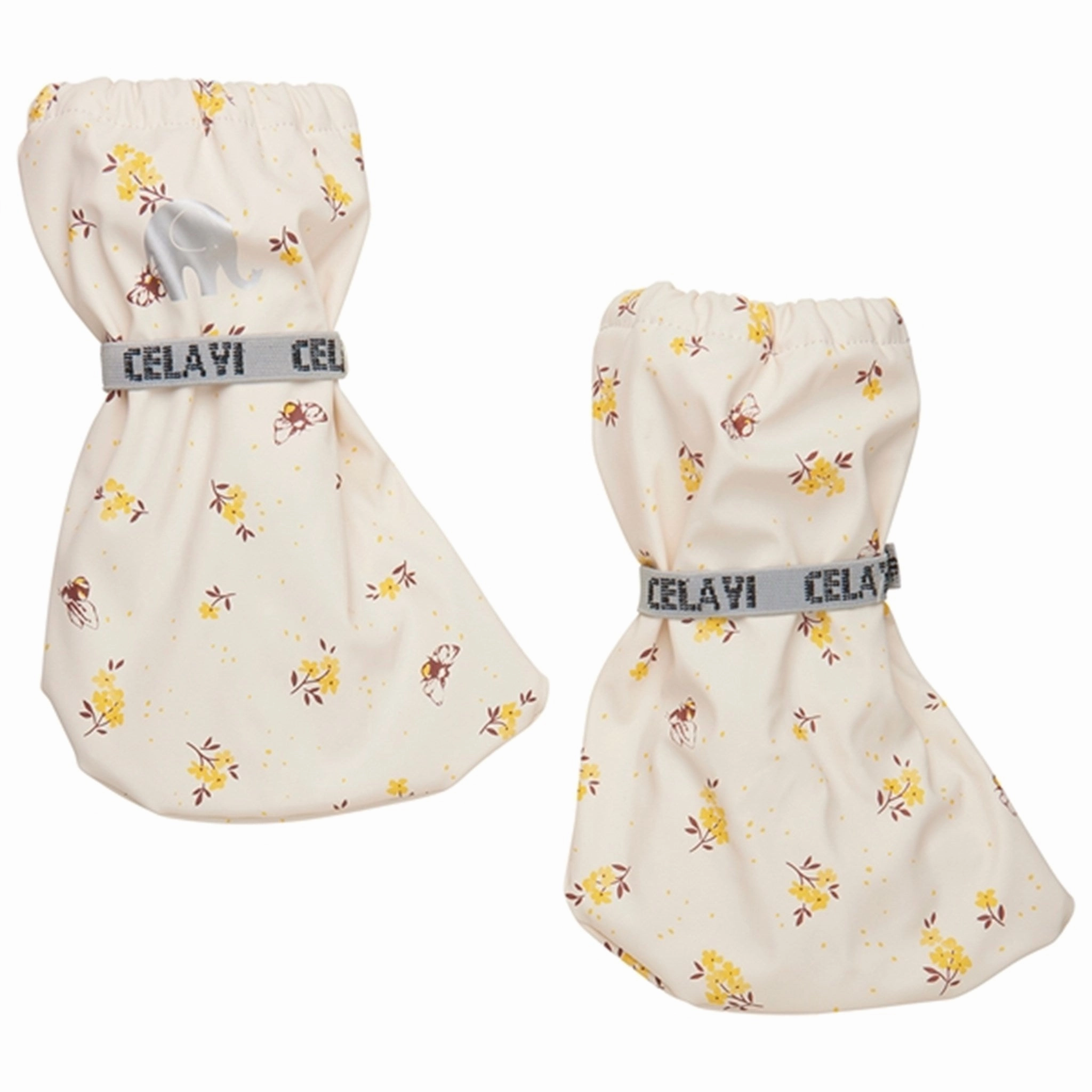 CeLaVi PU Footies w. Fleece Sundress Kids Overshoes Spring/Autumn sale