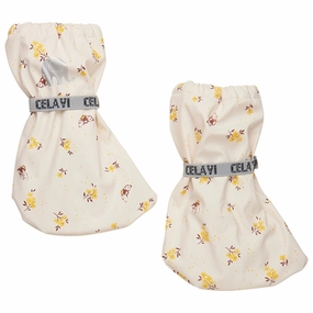 CeLaVi PU Footies w. Fleece Sundress Kids Overshoes Spring/Autumn sale