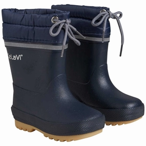 CeLaVi Thermal Wellies w. Linning Dark Navy Kids Thermo Boots discount price