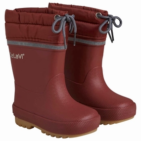 CeLaVi Thermal Wellies w. Linning Mahogany Kids Thermo Boots discount price