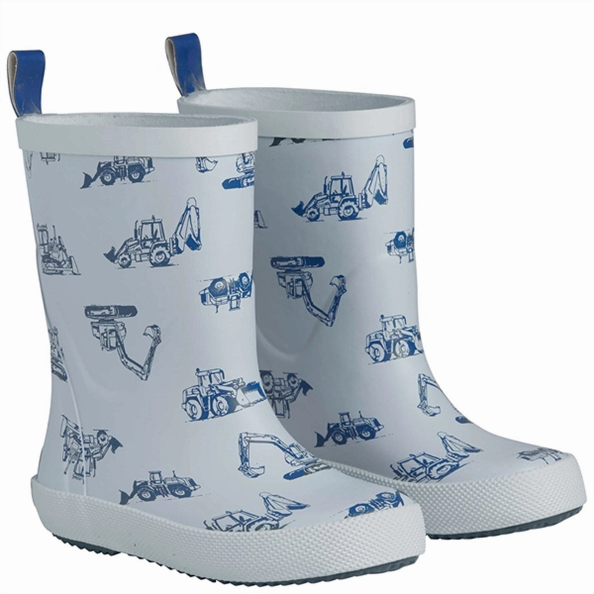 CeLaVi Wellies AOP Cerulean Kids Rain Boots with free shipping