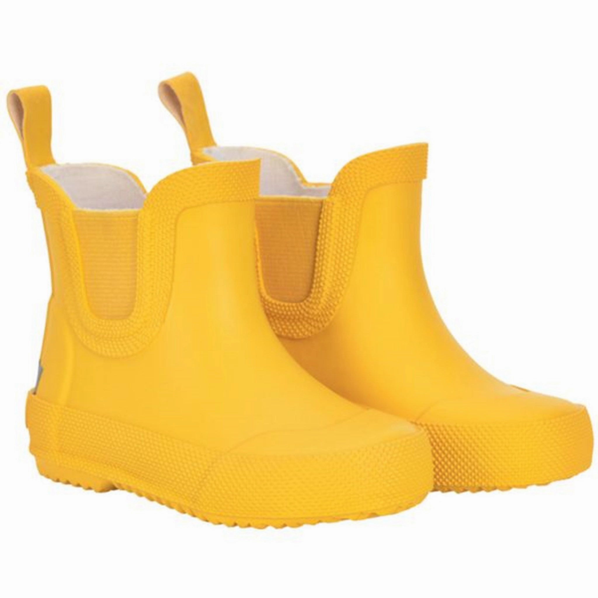 CeLaVi Wellies Basic Short Yellow Kids Rain Boots with free shipping