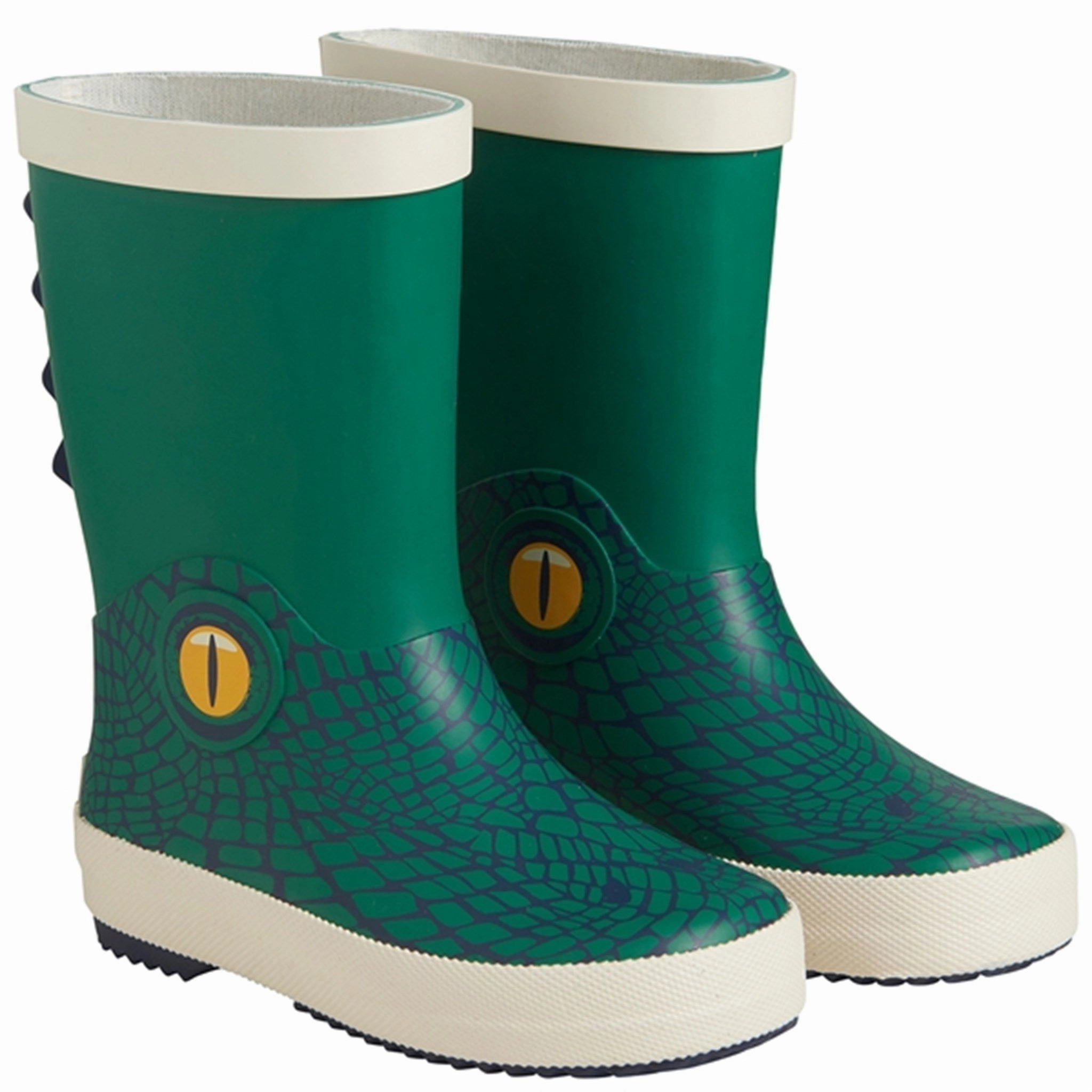 CeLaVi Wellies Foliage Green Kids Rain Boots with free shipping