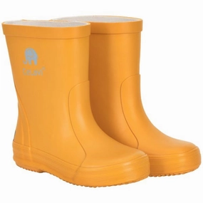 CeLaVi Wellies New Basic Boot Mineral Yellow Kids Rain Boots with free shipping