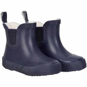 CeLaVi Wellies New Basic Boot Navy Kids Rain Boots with free shipping