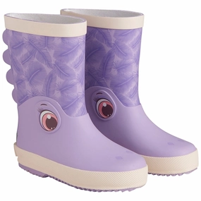 CeLaVi Wellies Paisley Purple Kids Rain Boots with free shipping