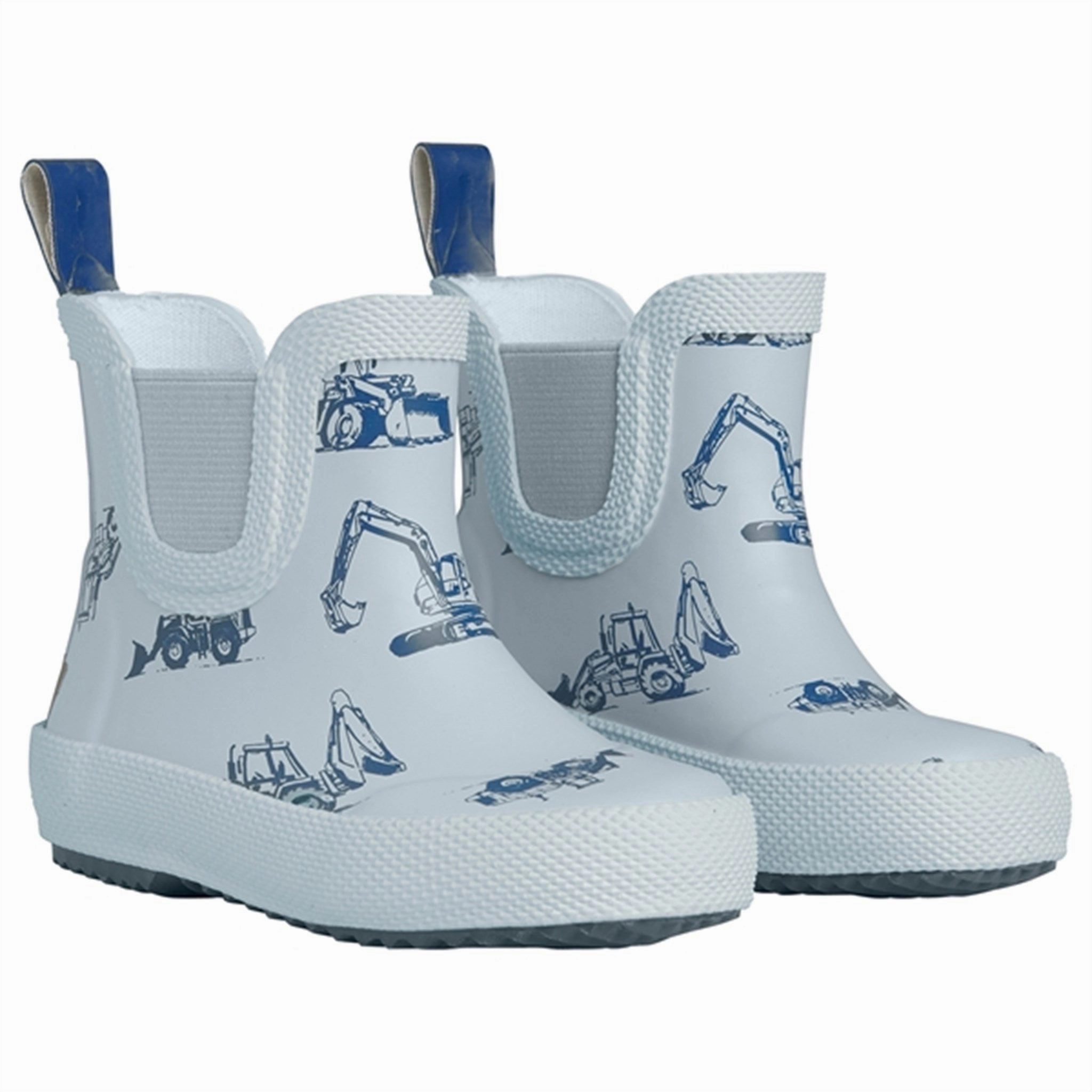 CeLaVi Wellies Short AOP Cerulean Kids Rain Boots with free shipping