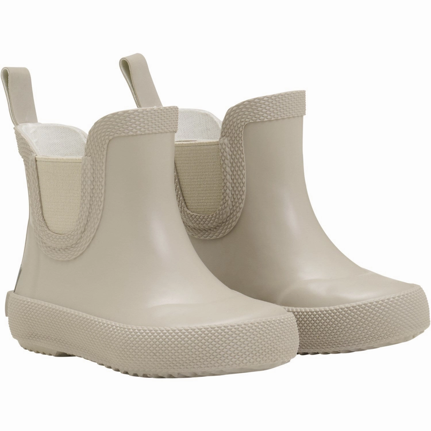 CeLaVi White Pepper Basic Wellies Short - solid Kids Rain Boots with free shipping