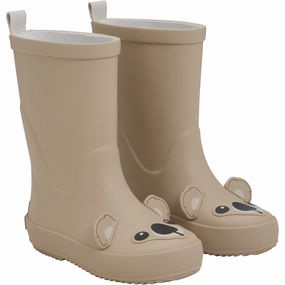 CeLaVi White Pepper Wellies Koala Kids Rain Boots with free shipping