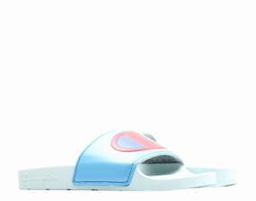 Champion Life IPO Color Block Active Blue/Multi Women's Slides CM100329W Womens Slippers at low price