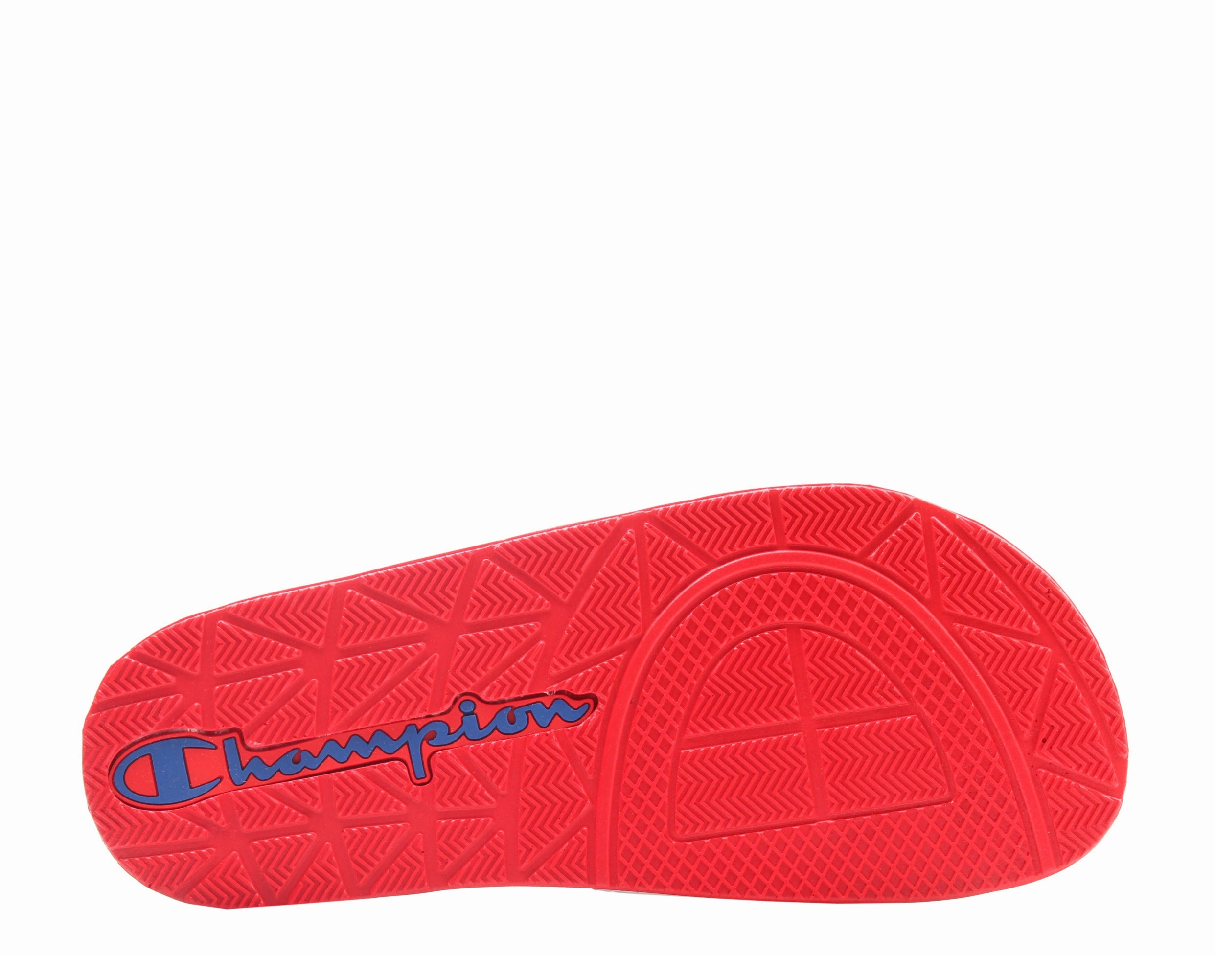 Champion Life IPO Color Block White/Multi Women's Slides CM100366M