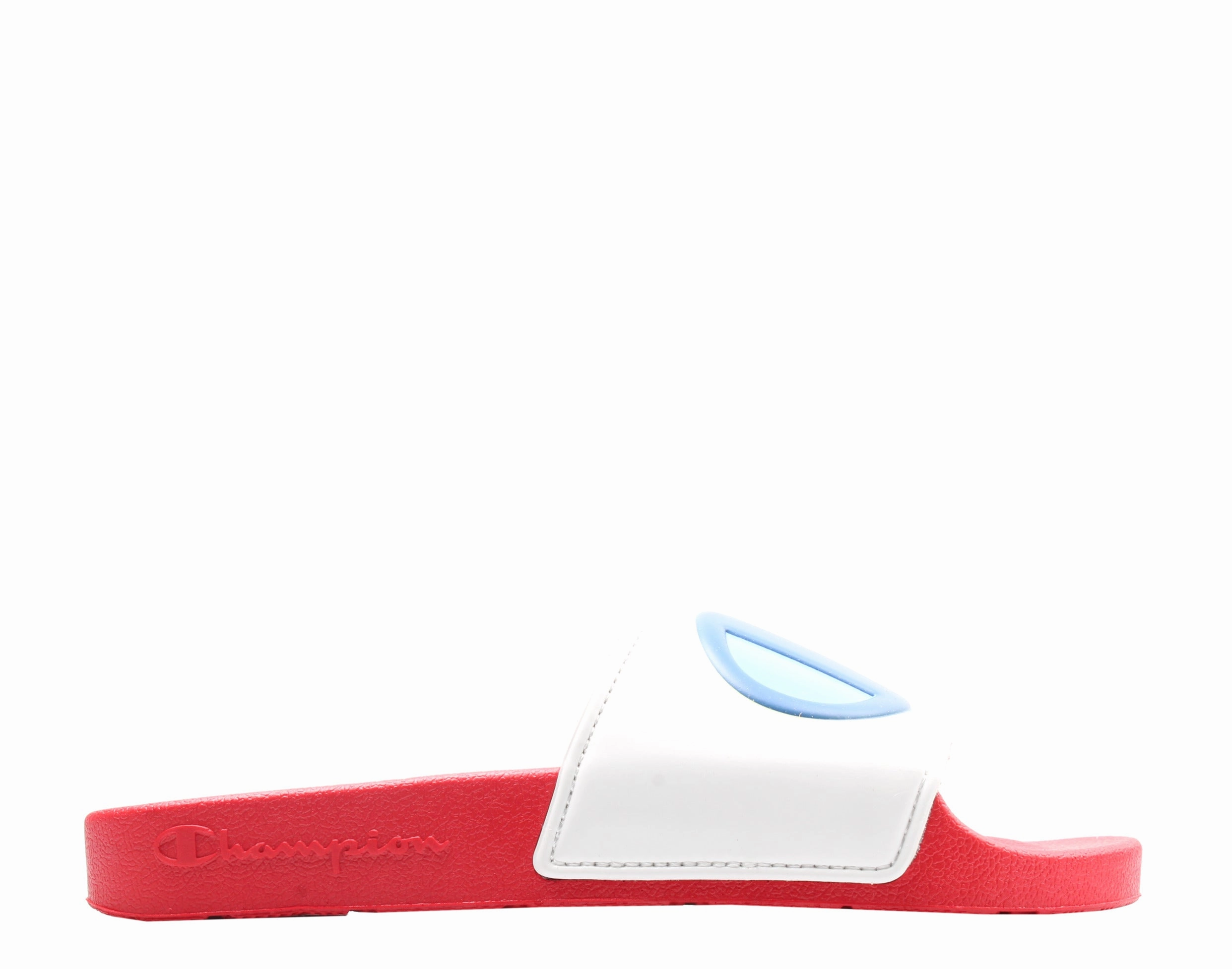 Champion Life IPO Color Block White/Multi Women's Slides CM100366M