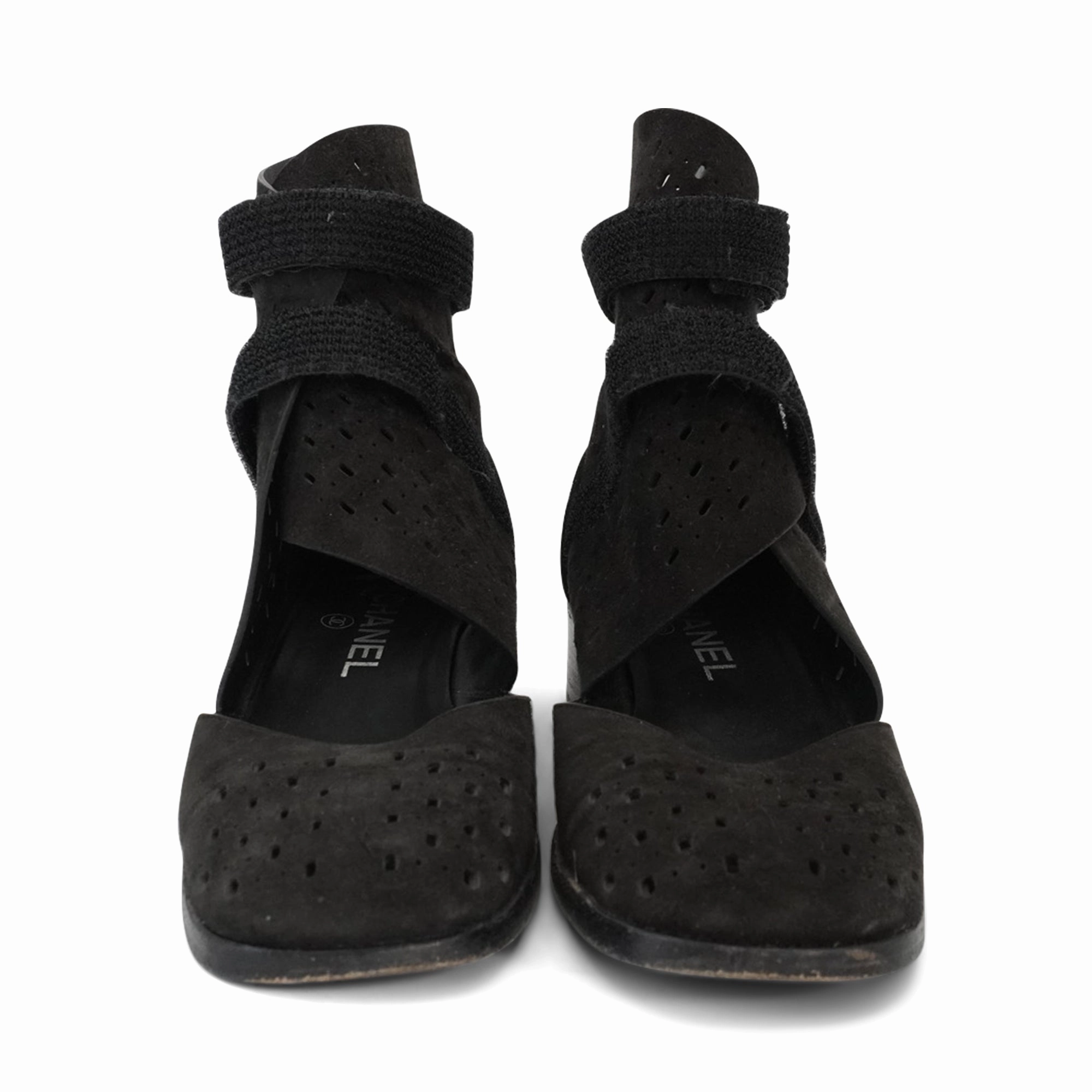Chanel 'Spring 2017' Velcro Booties - Women's 35