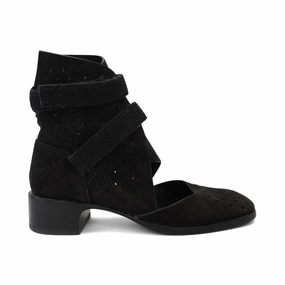 Chanel 'Spring 2017' Velcro Booties - Women's 35 Buy Womens Boots at outlet price