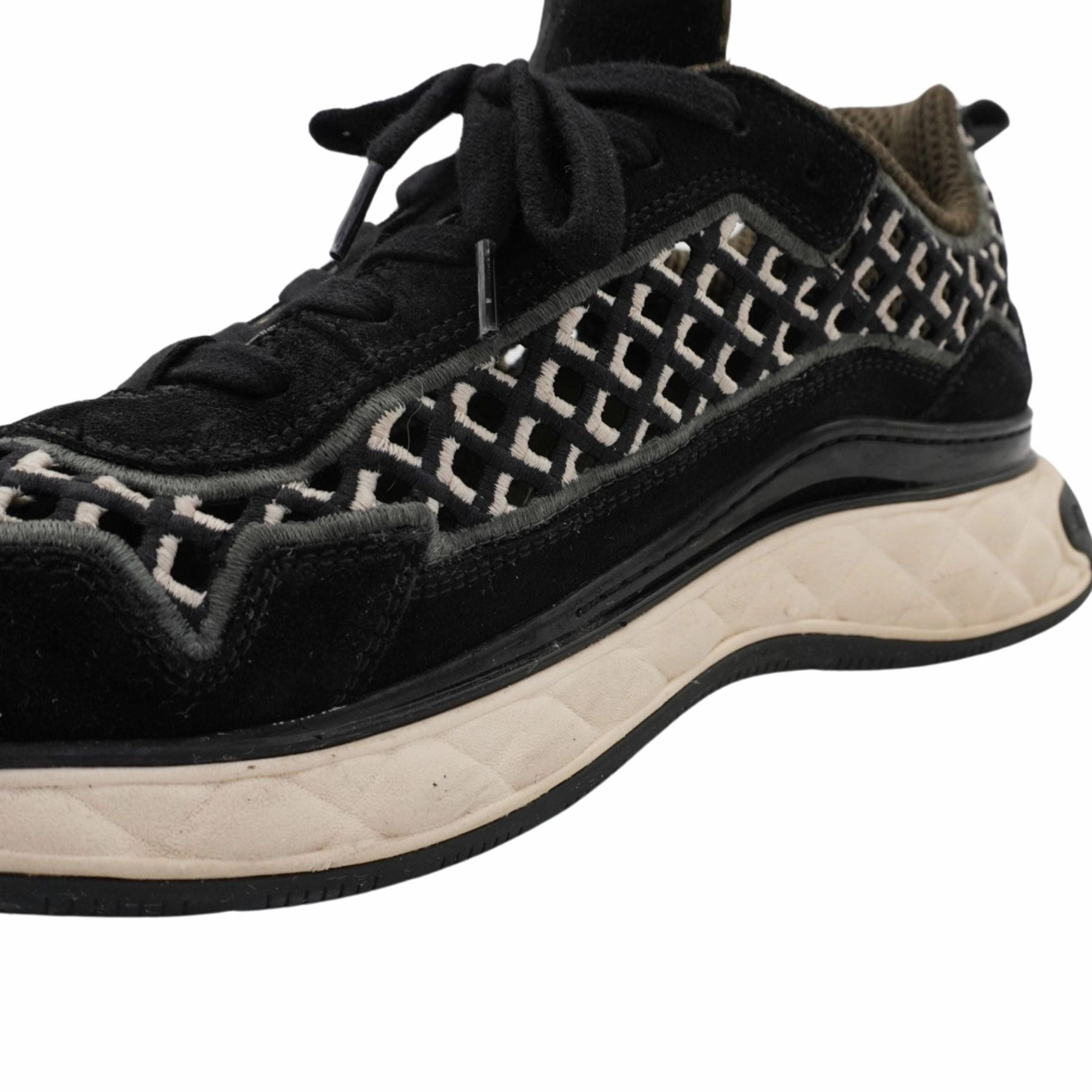 Chanel Cutout Sneakers - Unisex 42