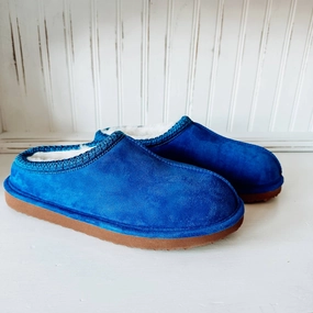 Cheers Women's Platform Slipper In Blue Cozy Womens Slippers discount