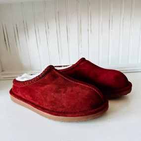 Cheers Women's Platform Slipper In Maroon Cozy Womens Slippers discount