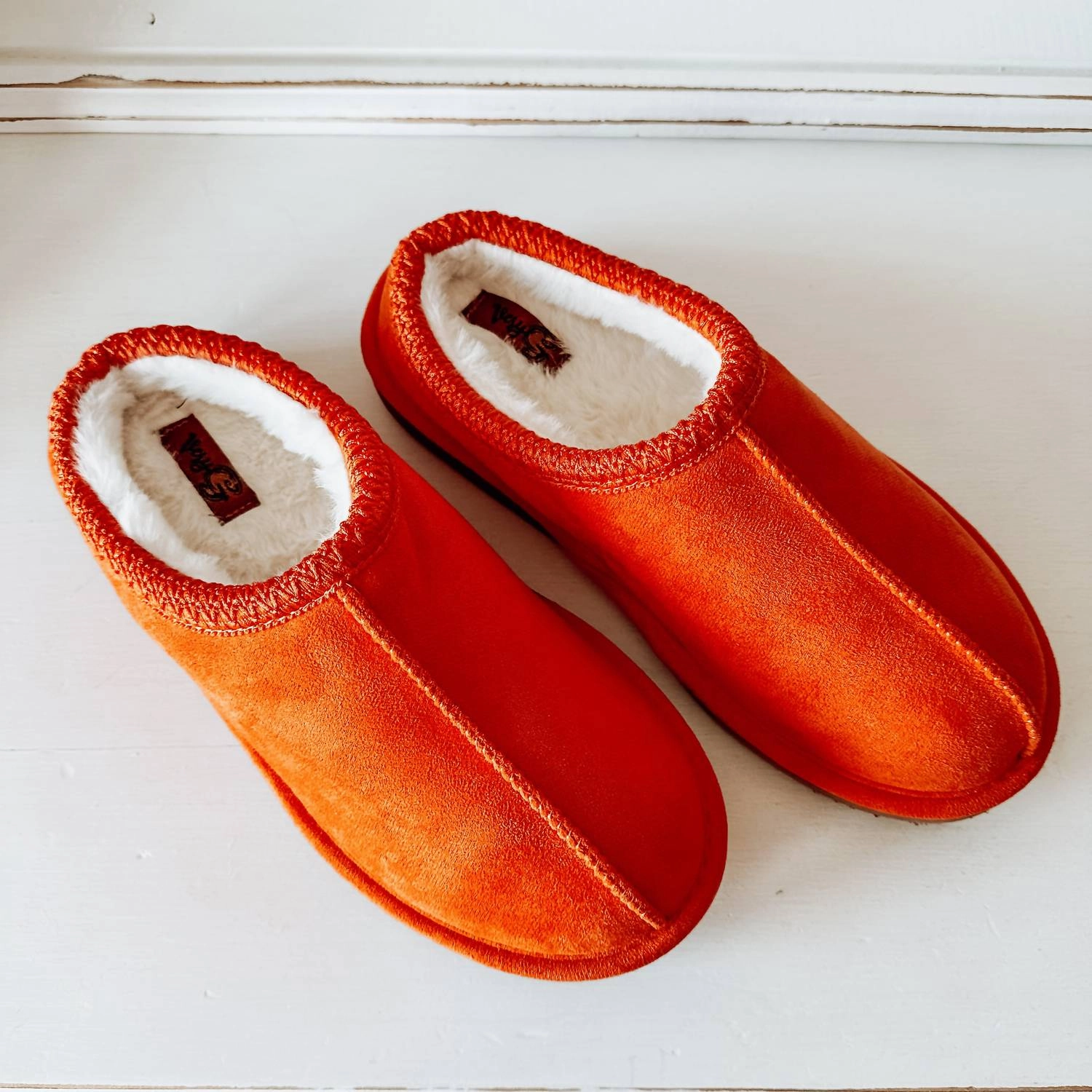 Cheers Women's Platform Slipper In Orange