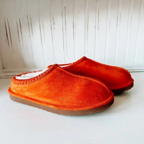 Cheers Women's Platform Slipper In Orange Cozy Womens Slippers discount