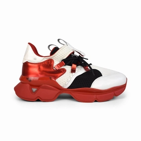Christian Louboutin 'Red Runner' Sneakers - Men's 44.5 Mens Sneakers outlet clearance