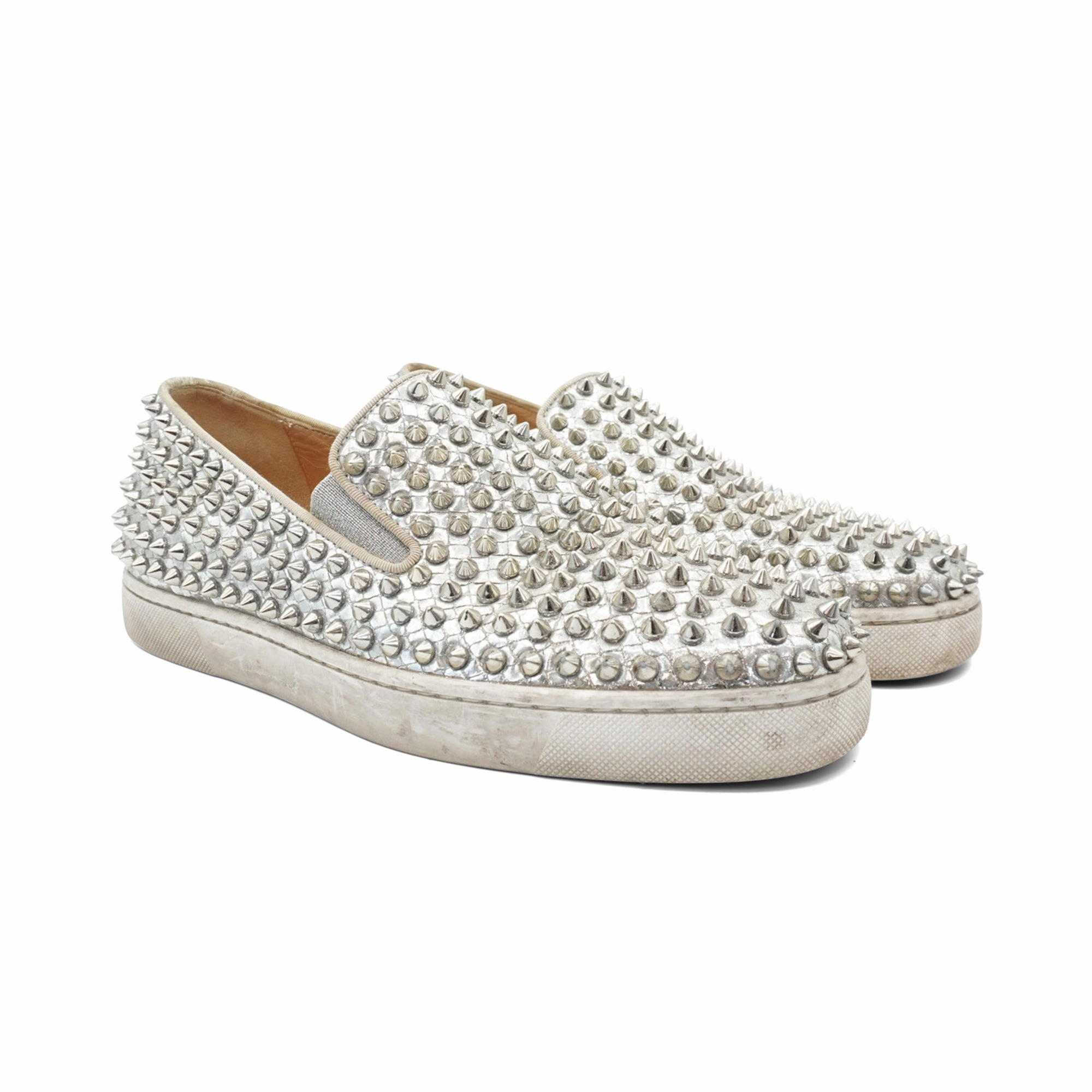 Christian Louboutin 'Spike Boat' Sneakers - Men's 40