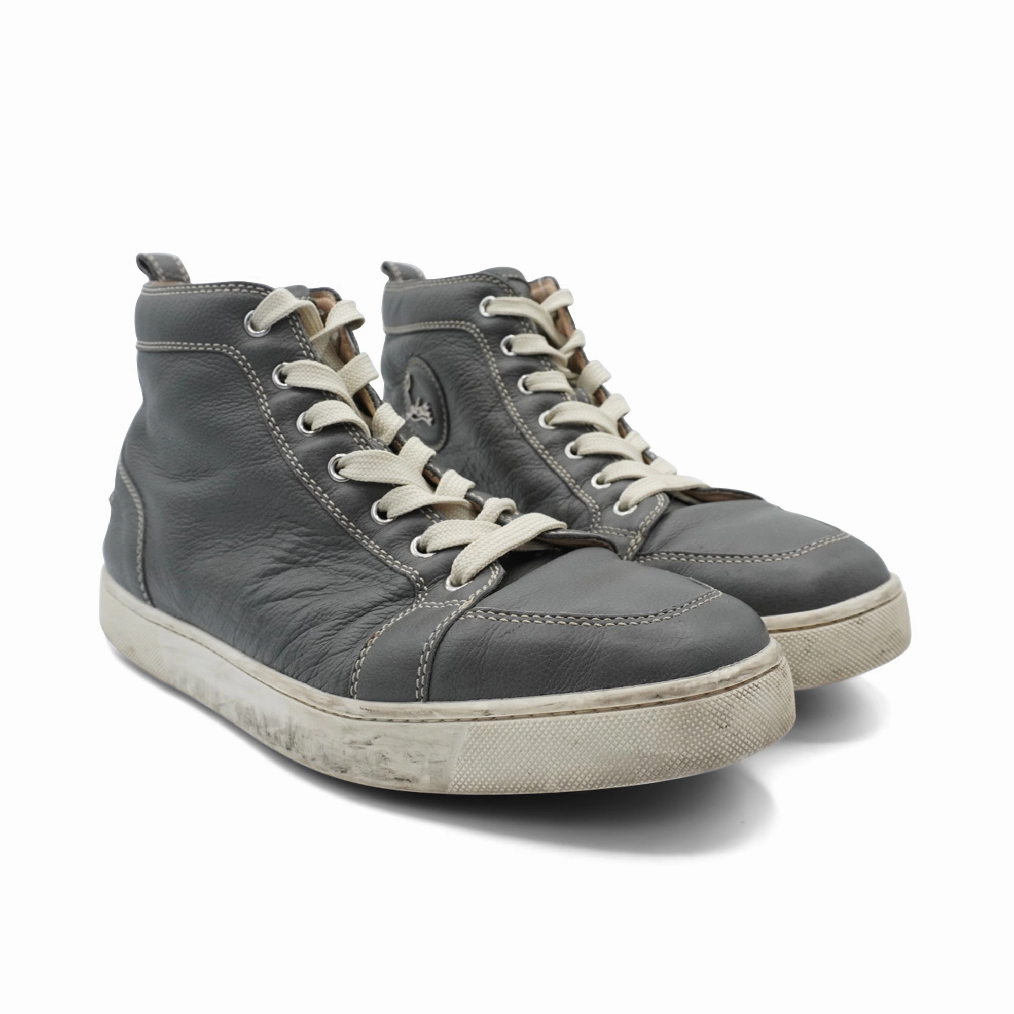 CHRISTIAN LOUBOUTIN Grey Mens SIZE 42 Shoes