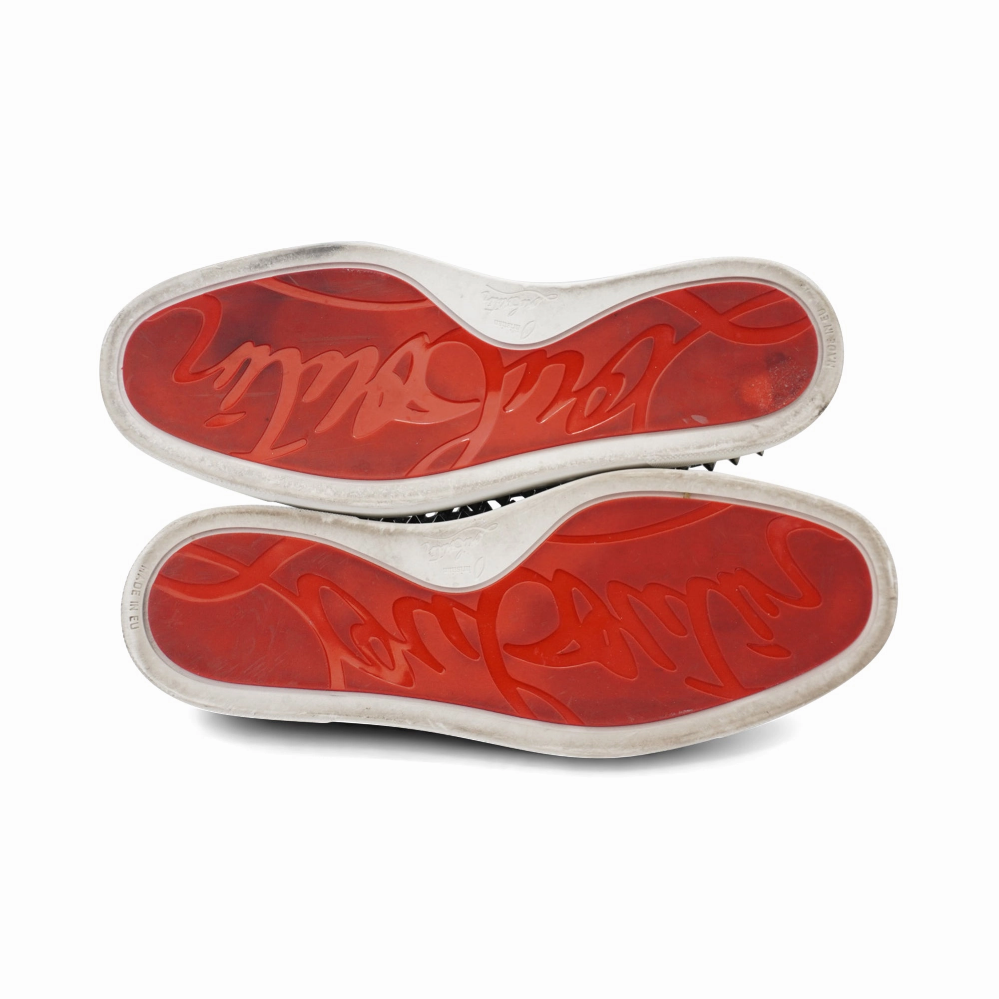 Christian Louboutin Spike Slip-On Sneakers - Men's 41