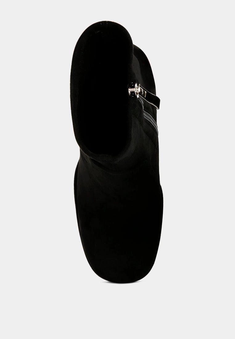 clubbing high heele platform ankle boots