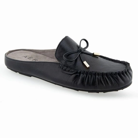 Cody Womens Bow Leather Slide Slippers Cozy Womens Slippers discount