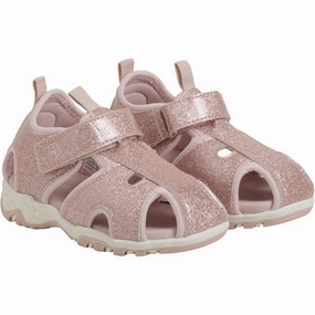 Color Kids Baby Sandals with Velcro Strap Chalk Pink Kids Closed Toe Sandals promo