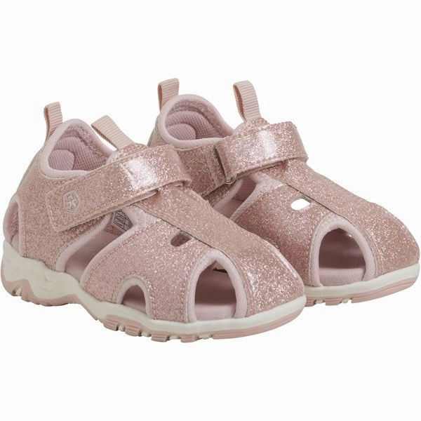 Color Kids Baby Sandals with Velcro Strap Chalk Pink Kids Closed Toe Sandals promo