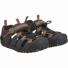 Color Kids Hiking Sandals Phantom Kids Closed Toe Sandals promo