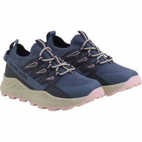 Color Kids Knit Trekking Shoes Vintage Indigo Kids Velcro Sneakers discount