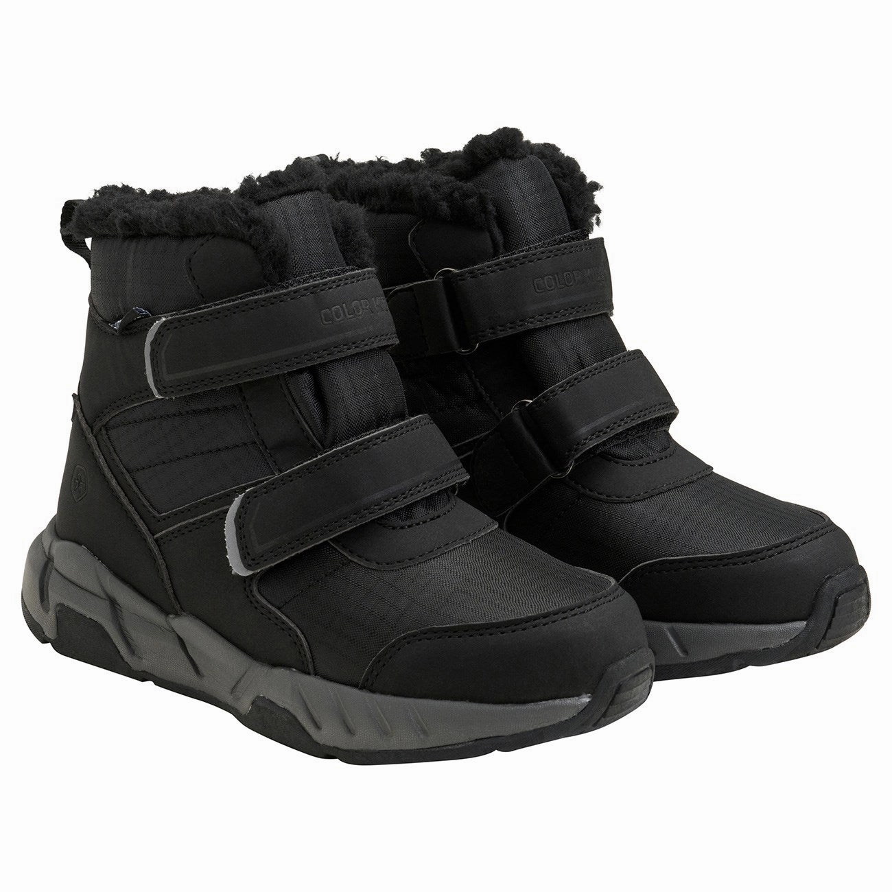 Color Kids Phantom Boots w. Velcro Cheap Kids Winter Footwear
