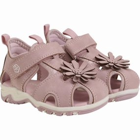 Color Kids Woodrose Baby Sandals W. Velcro Strap Kids Closed Toe Sandals promo