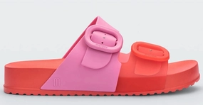 Cozy Slide Ad In Red/pink Cozy Womens Slippers discount