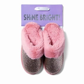 Cozyfoams Women's Glitter Scuff Slipper with Gift Bag Cozy Womens Slippers discount
