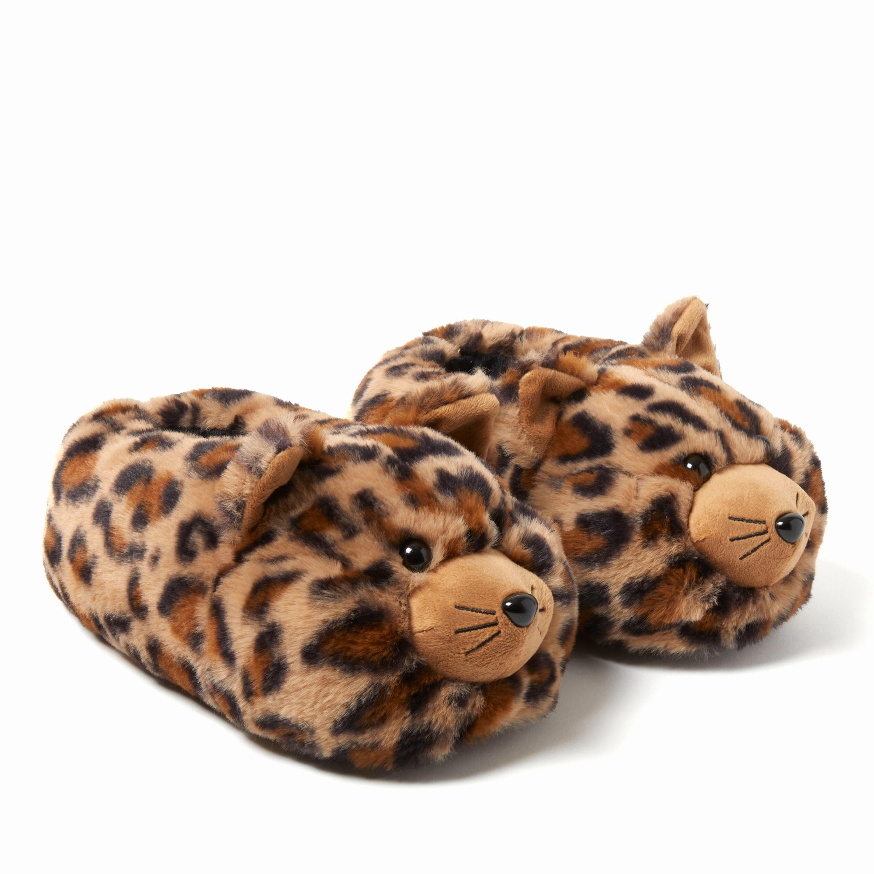 Cozyfoams Women's Overstuffed Animal Closed Back Slipper