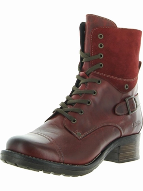 Crave Womens Leather Ankle Combat Boots Cheap Womens Boots for winter