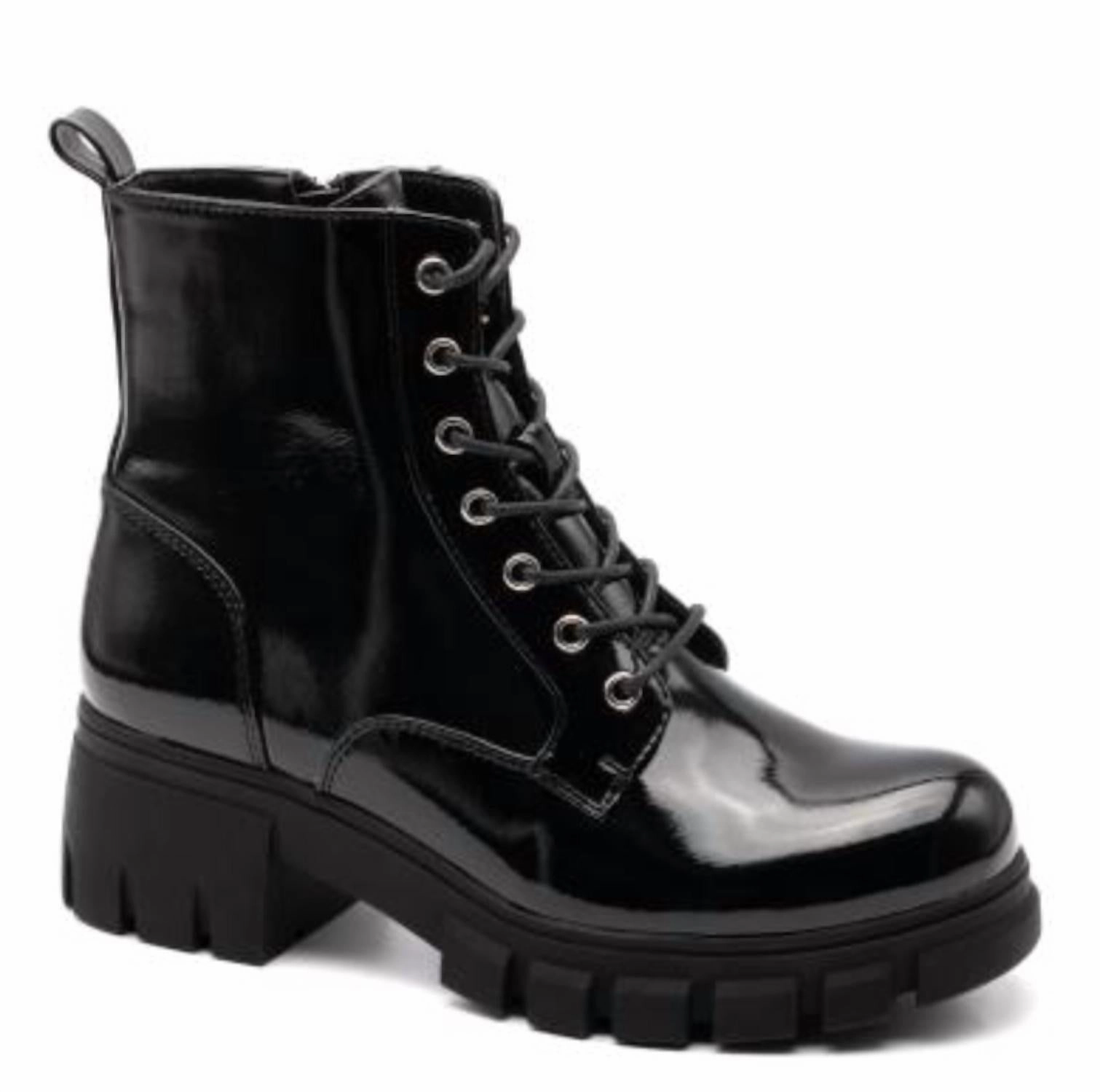 Cray Patent Boot In Black Promo on Womens Fashionable Boots