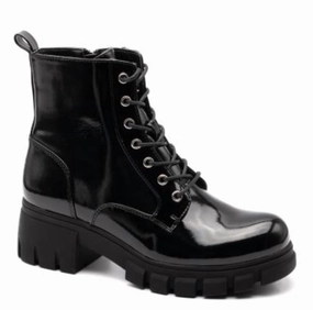 Cray Patent Boot In Black Promo on Womens Fashionable Boots