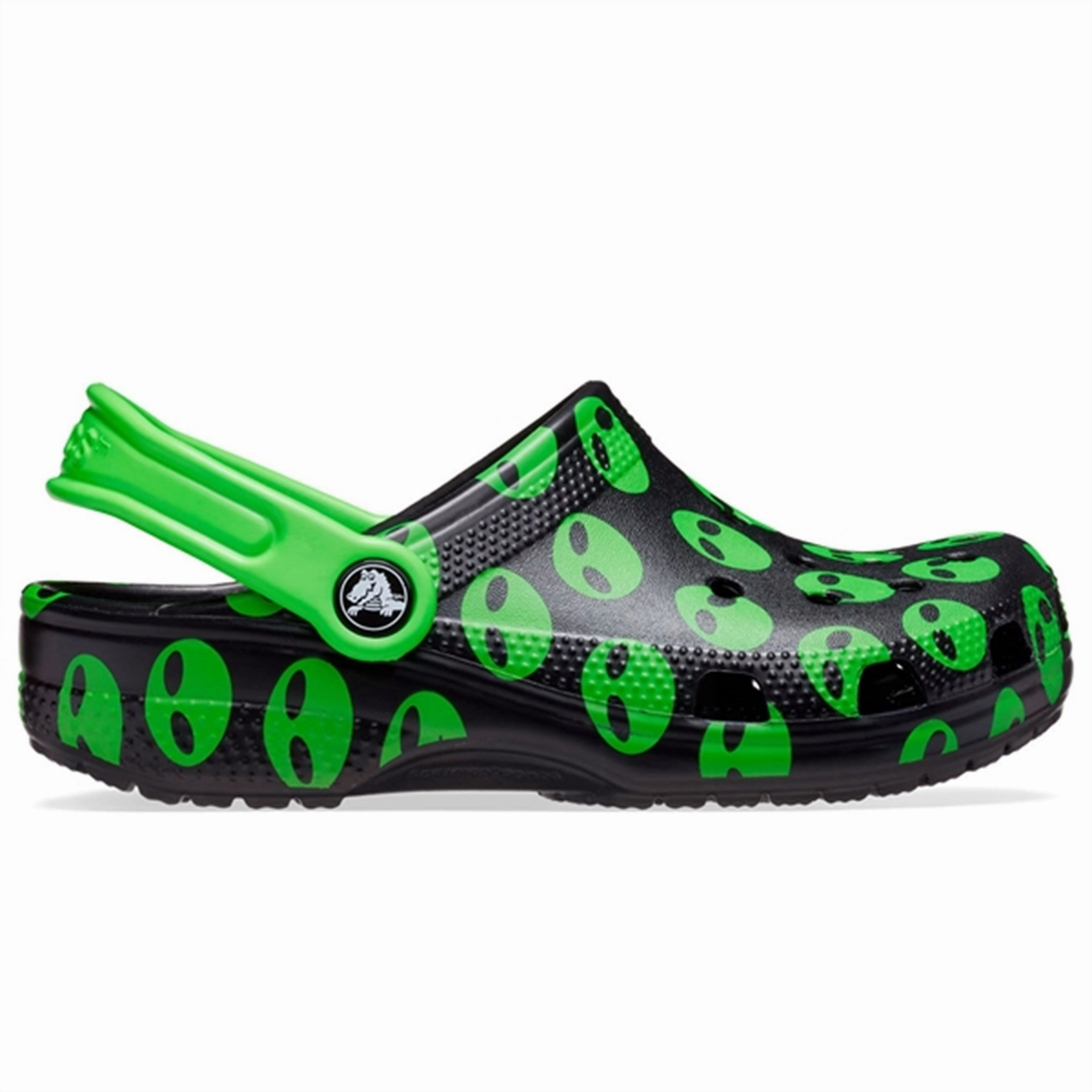 Crocs Classic Easy Icon Clog K Black Noir Water Sandals for Kids discount