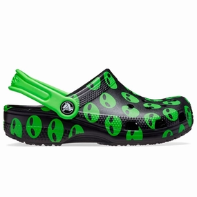 Crocs Classic Easy Icon Clog K Black Noir Water Sandals for Kids discount