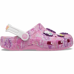 Crocs Classic Hello Kitty Clog Pink Water Sandals for Kids discount